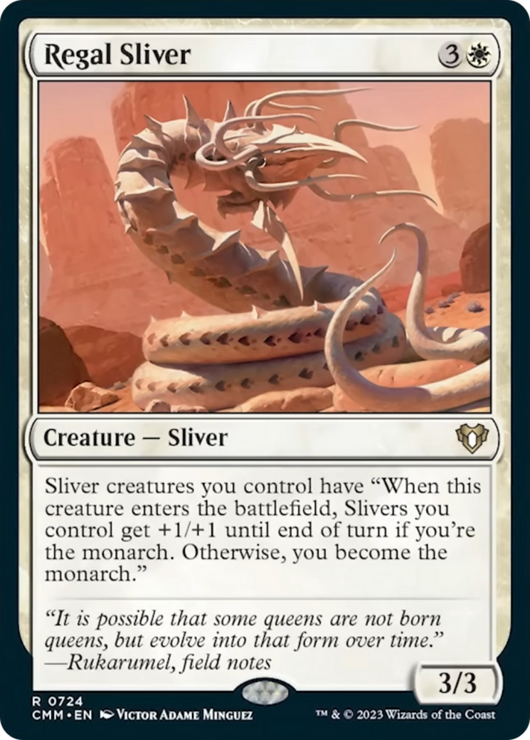 Regal Sliver [Commander Masters] | Empire Gaming NC