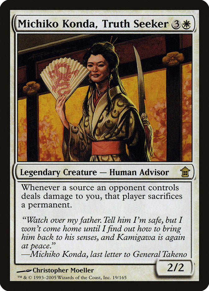 Michiko Konda, Truth Seeker [Saviors of Kamigawa] | Empire Gaming NC