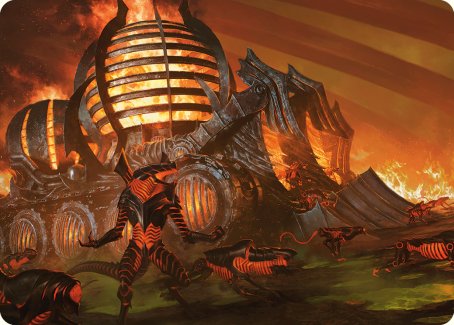 Urabrask's Forge Art Card [Phyrexia: All Will Be One Art Series] | Empire Gaming NC