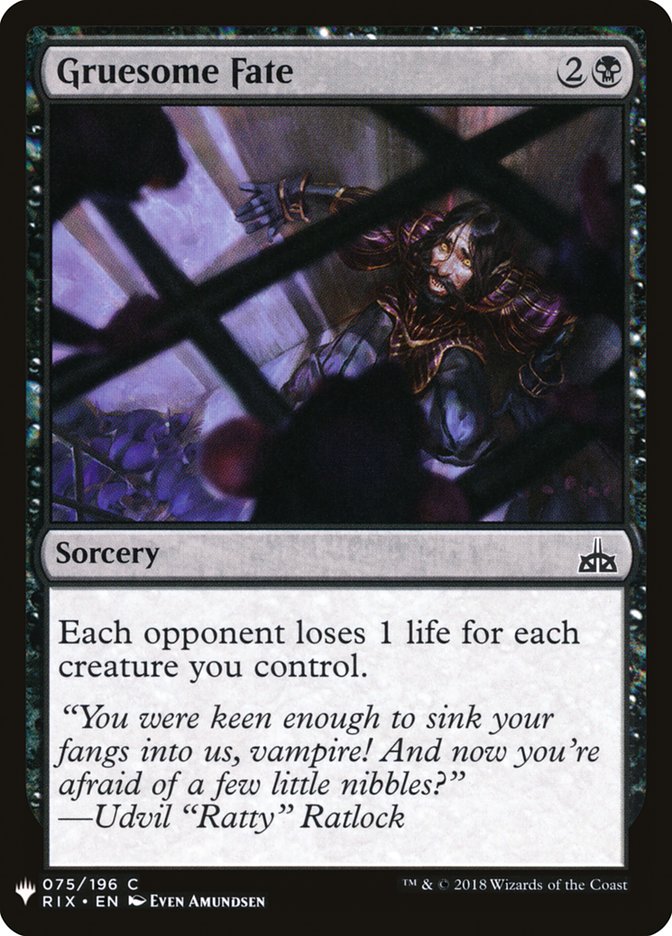 Gruesome Fate [Mystery Booster] | Empire Gaming NC