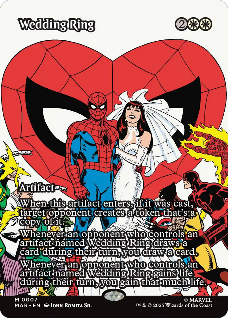 Wedding Ring (Borderless) [Marvel's Spider-Man: Eternal-Legal] | Empire Gaming NC