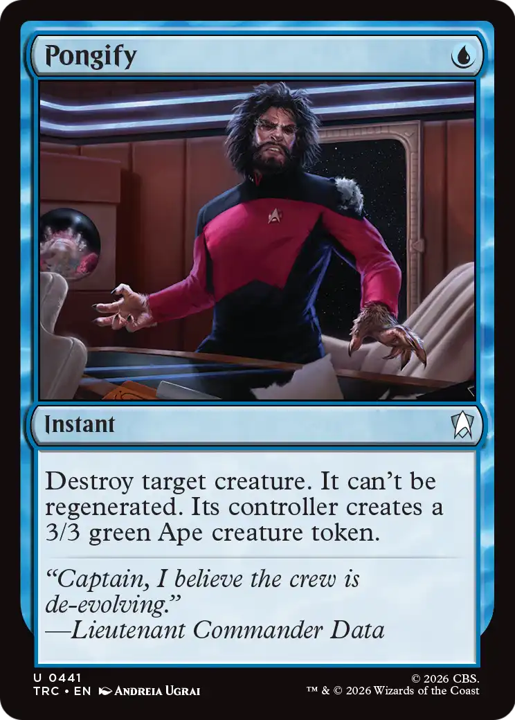 Pongify (Surge Foil) [Star Trek Commander] | Empire Gaming NC