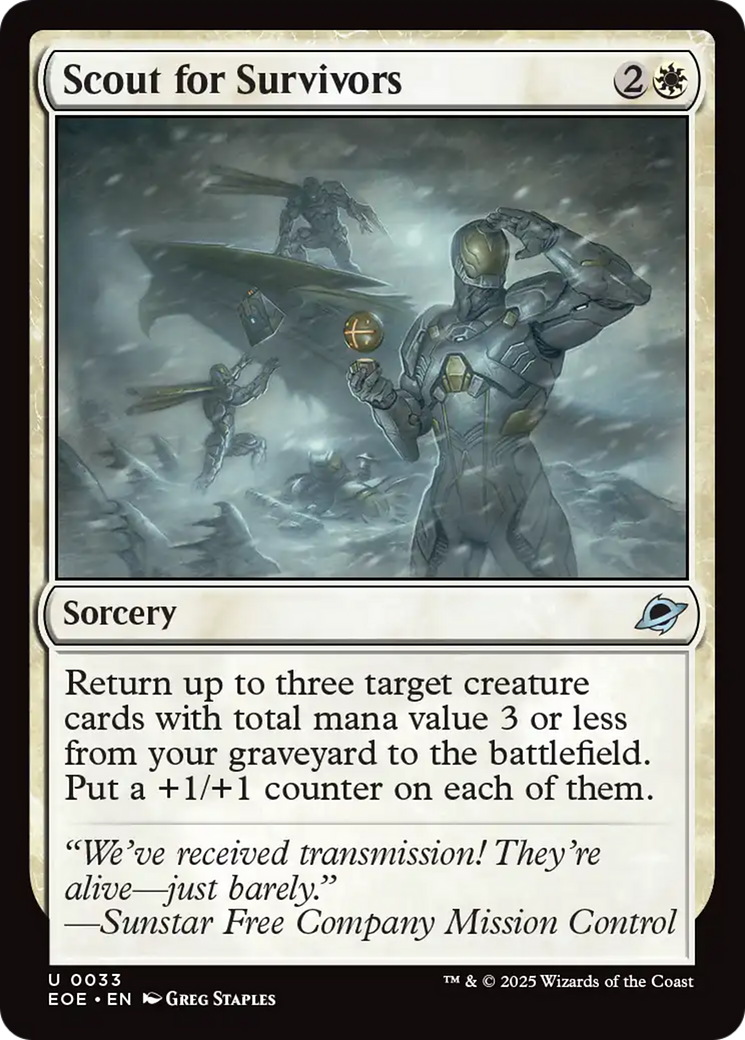 Scout for Survivors [Edge of Eternities] | Empire Gaming NC