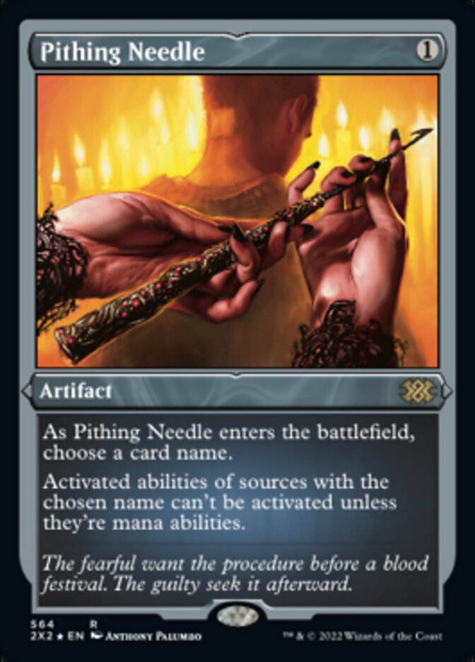 Pithing Needle (Foil Etched) [Double Masters 2022] | Empire Gaming NC