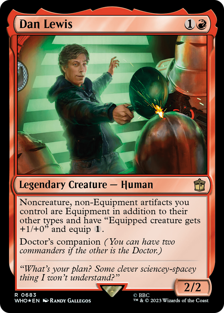 Dan Lewis (Surge Foil) [Doctor Who] | Empire Gaming NC