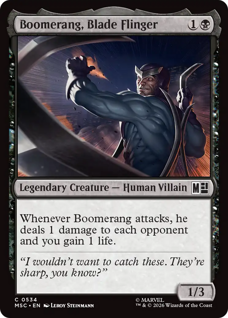 Boomerang, Blade Flinger [Marvel Super Heroes Commander] | Empire Gaming NC