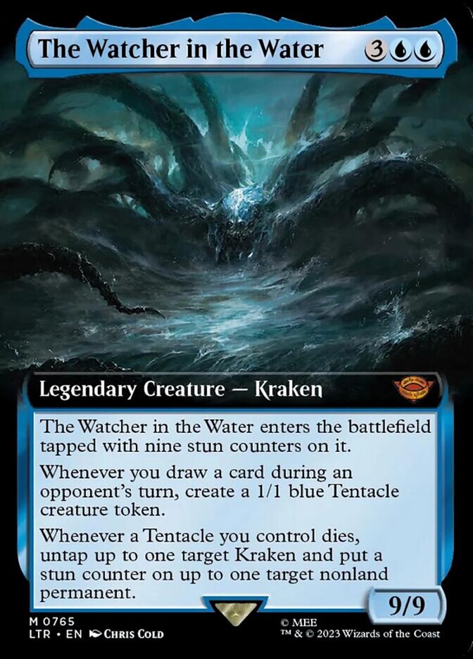 The Watcher in the Water (Extended Art) (Surge Foil) [The Lord of the Rings: Tales of Middle-Earth] | Empire Gaming NC