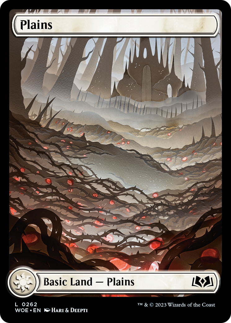 Plains (262) (Full-Art) [Wilds of Eldraine] | Empire Gaming NC