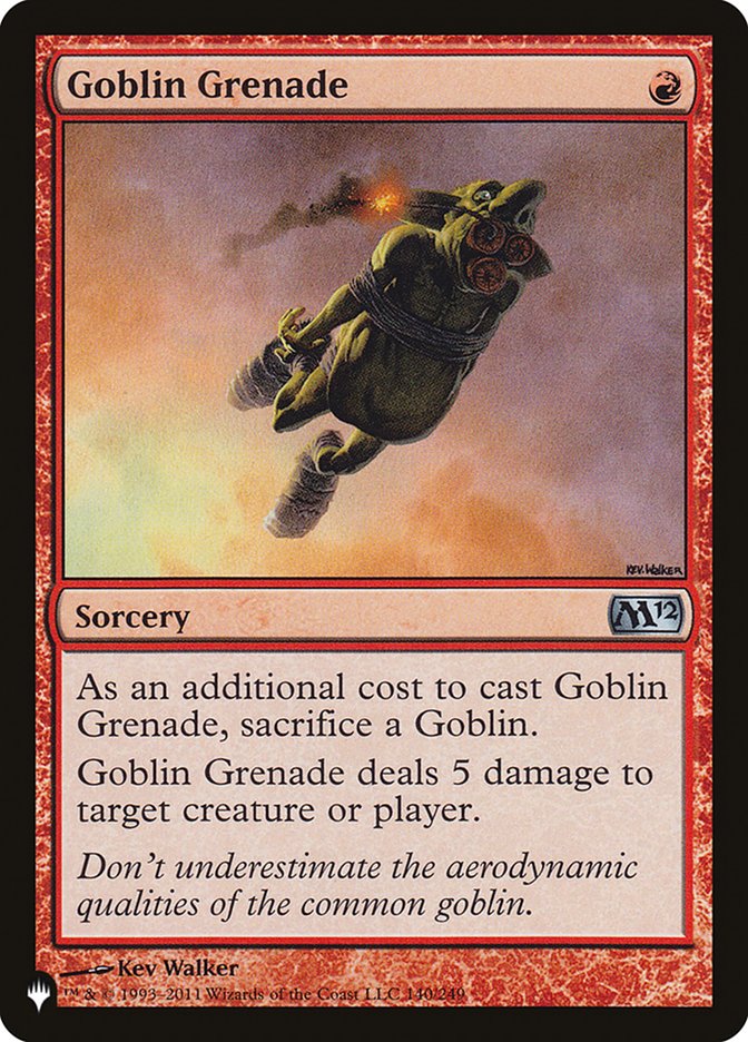 Goblin Grenade [The List] | Empire Gaming NC