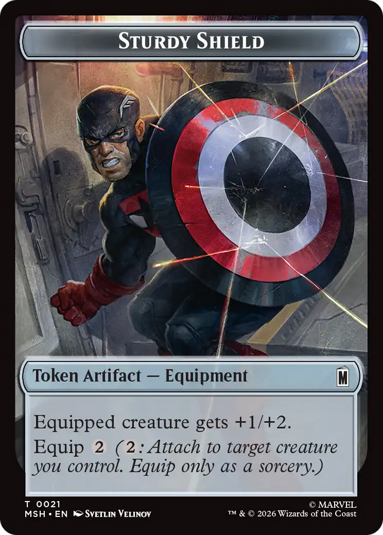 The Tiger God // Sturdy Shield Double-Sided Token [Marvel Super Heroes Tokens] | Empire Gaming NC