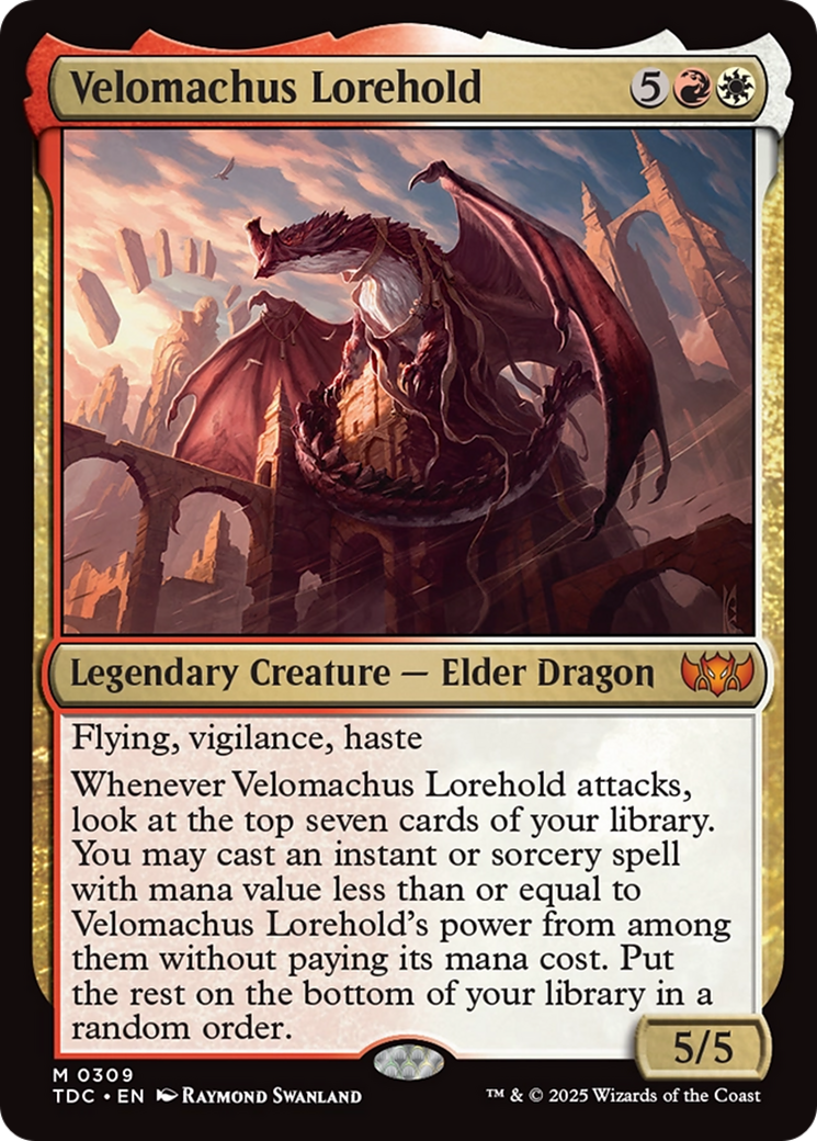 Velomachus Lorehold [Tarkir: Dragonstorm Commander] | Empire Gaming NC