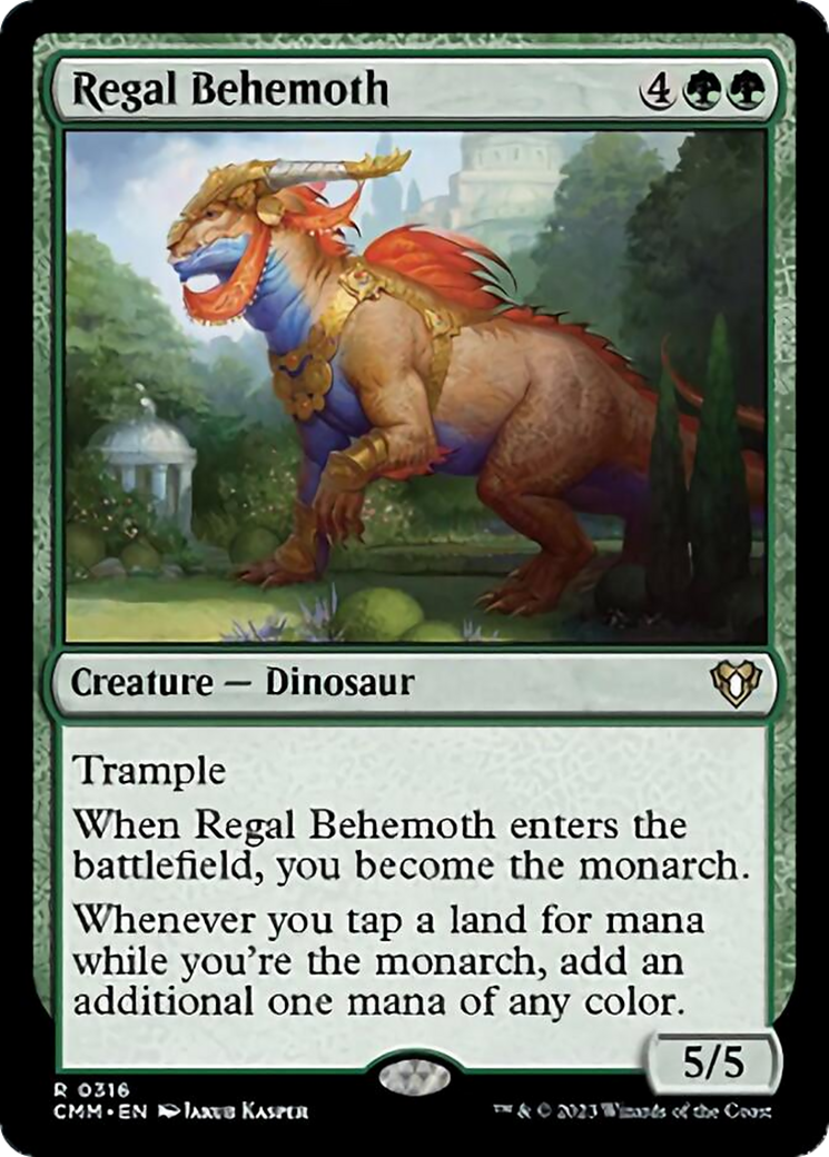 Regal Behemoth [Commander Masters] | Empire Gaming NC