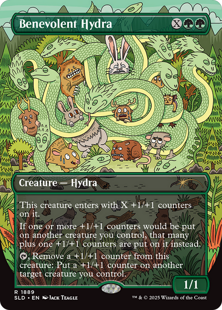 Benevolent Hydra (Rainbow Foil) [Secret Lair Drop Series] | Empire Gaming NC