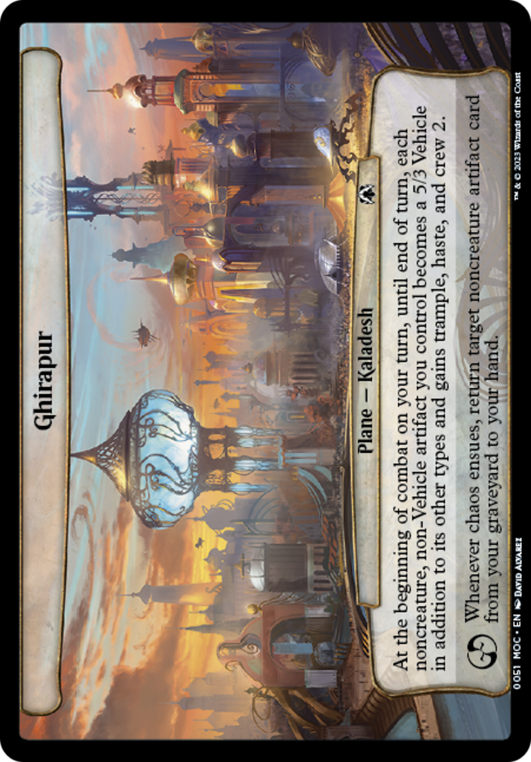 Ghirapur [March of the Machine Commander] | Empire Gaming NC