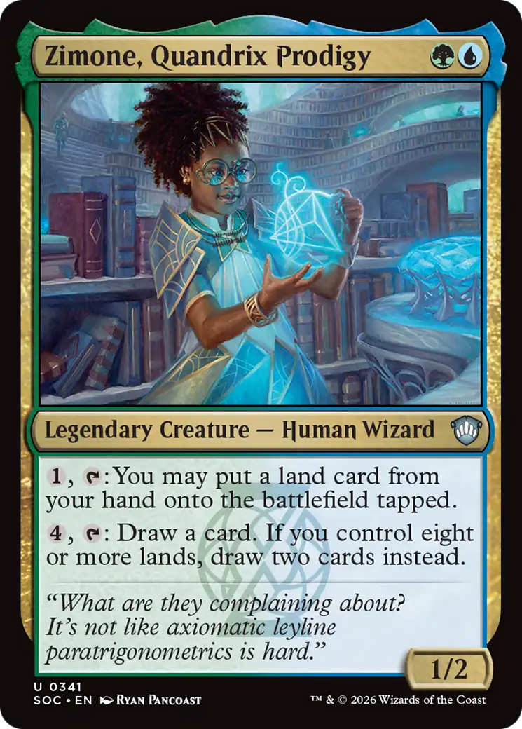 Zimone, Quandrix Prodigy [Secrets of Strixhaven Commander] | Empire Gaming NC