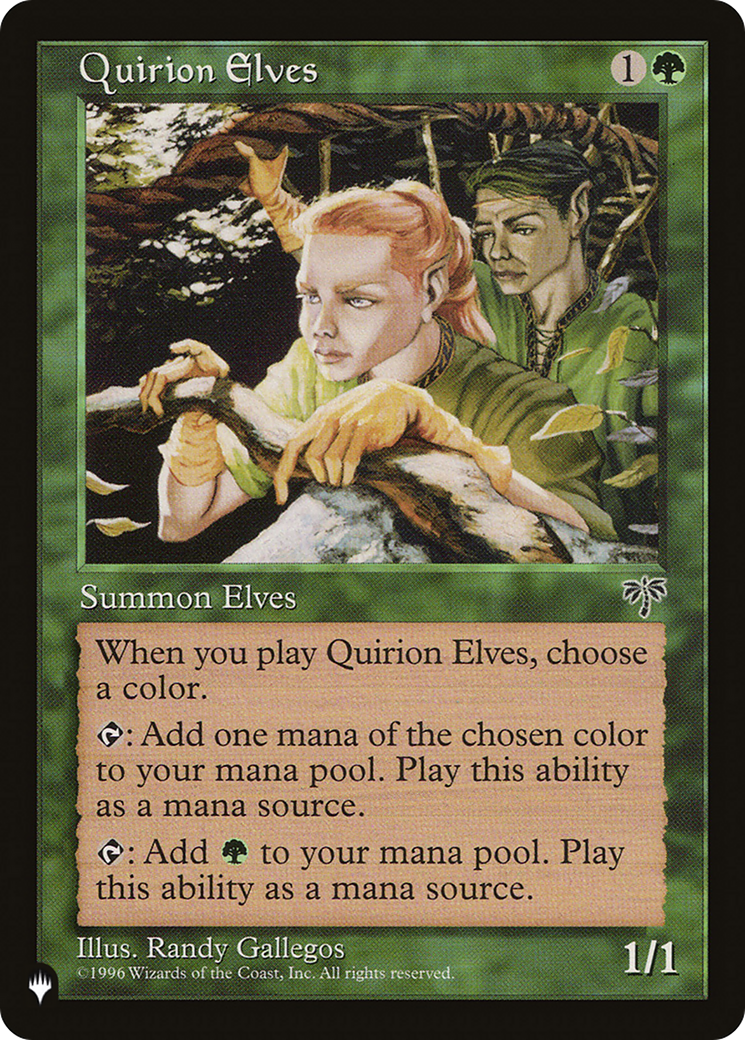 Quirion Elves [The List] | Empire Gaming NC