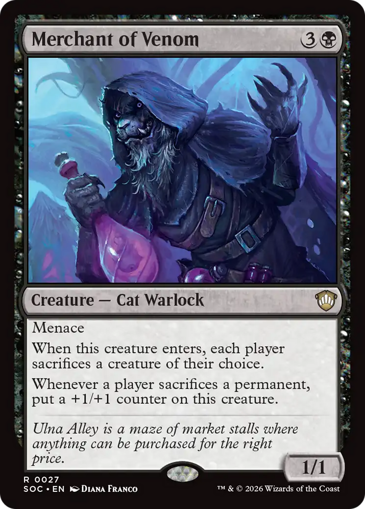 Merchant of Venom [Secrets of Strixhaven Commander] | Empire Gaming NC