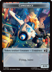 Council of Reeds (024) // Construct (030) Double-Sided Token (Surge Foil) [Marvel Super Heroes Commander Tokens] | Empire Gaming NC