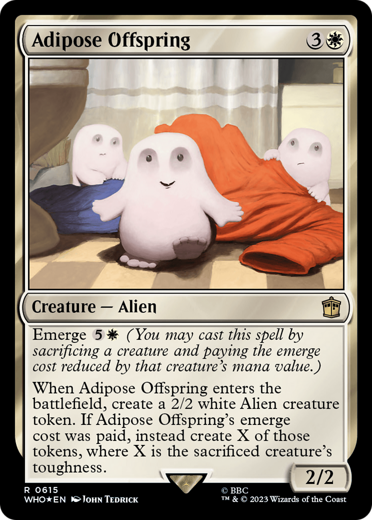 Adipose Offspring (Surge Foil) [Doctor Who] | Empire Gaming NC