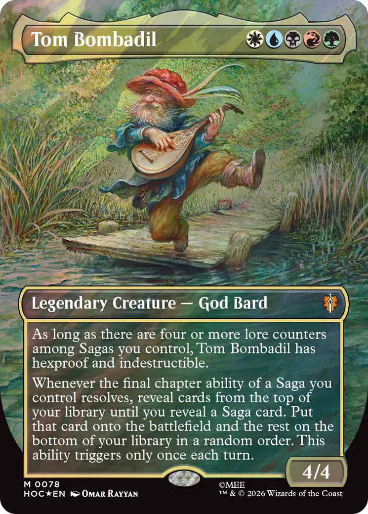 Tom Bombadil (Borderless) (Surge Foil) [The Hobbit] | Empire Gaming NC