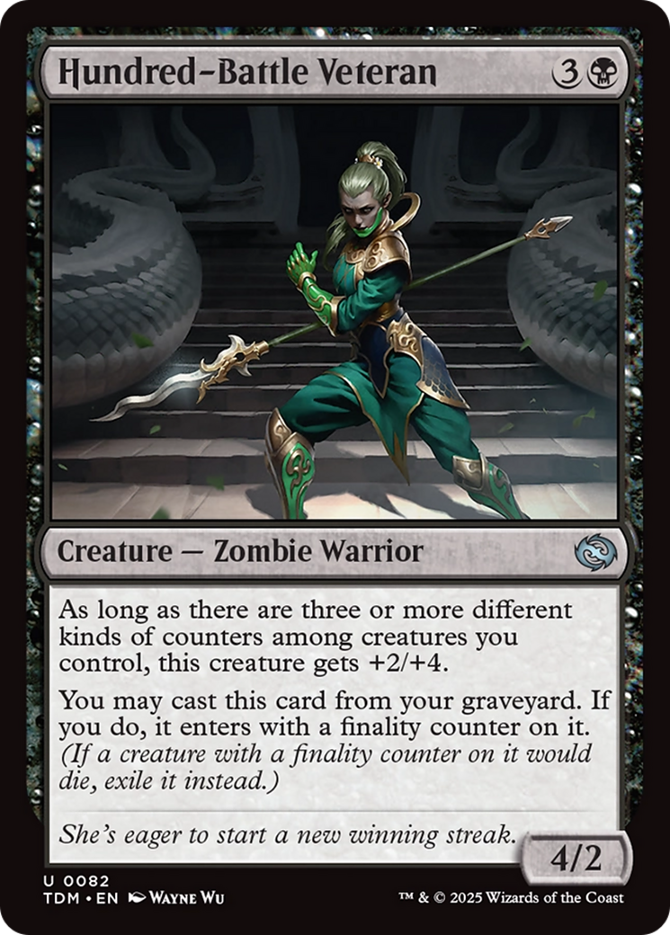 Hundred-Battle Veteran [Tarkir: Dragonstorm] | Empire Gaming NC