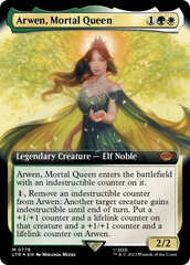 Arwen, Mortal Queen (Extended Art) (Surge Foil) [The Lord of the Rings: Tales of Middle-Earth] | Empire Gaming NC