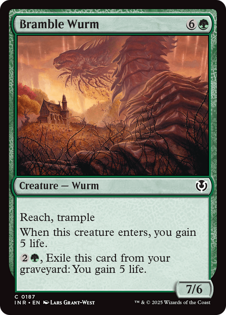 Bramble Wurm [Innistrad Remastered] | Empire Gaming NC