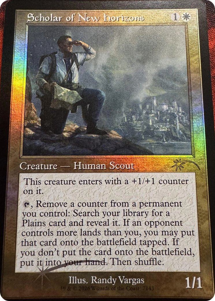 Scholar of New Horizons (Retro Frame) [Secret Lair Drop Series] | Empire Gaming NC