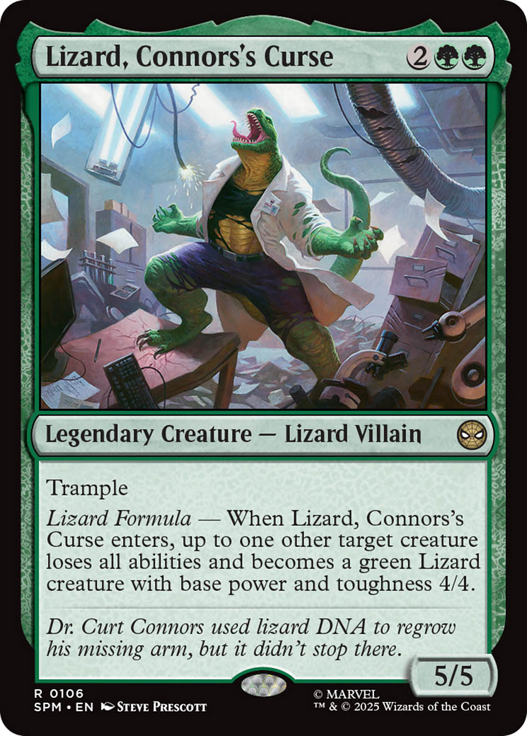 Lizard, Connors's Curse [Marvel's Spider-Man] | Empire Gaming NC