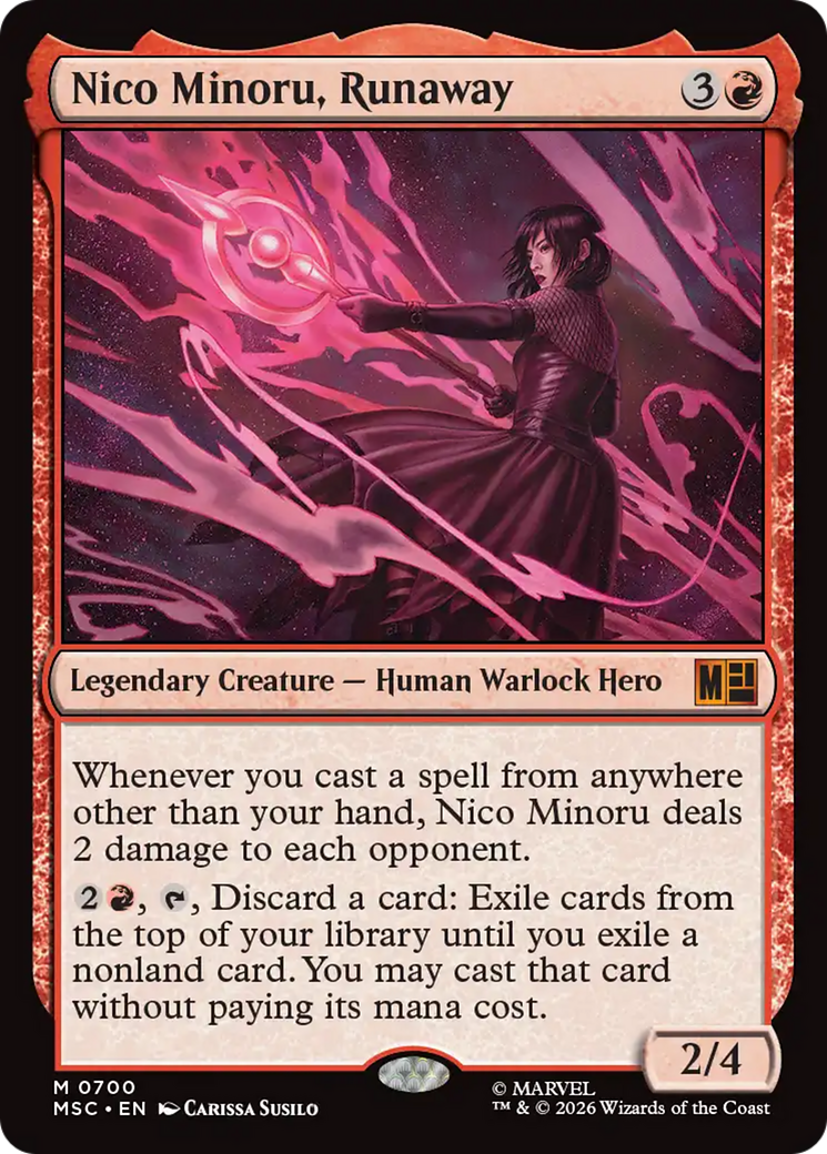 Nico Minoru, Runaway [Marvel Super Heroes Commander] | Empire Gaming NC