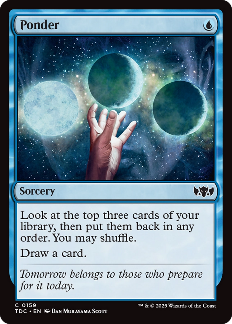 Ponder [Tarkir: Dragonstorm Commander] | Empire Gaming NC