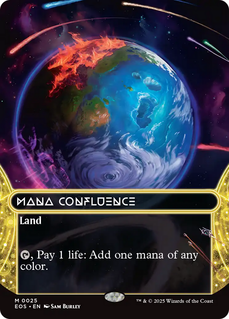 Mana Confluence (0025) (Borderless) [Edge of Eternities: Stellar Sights] | Empire Gaming NC