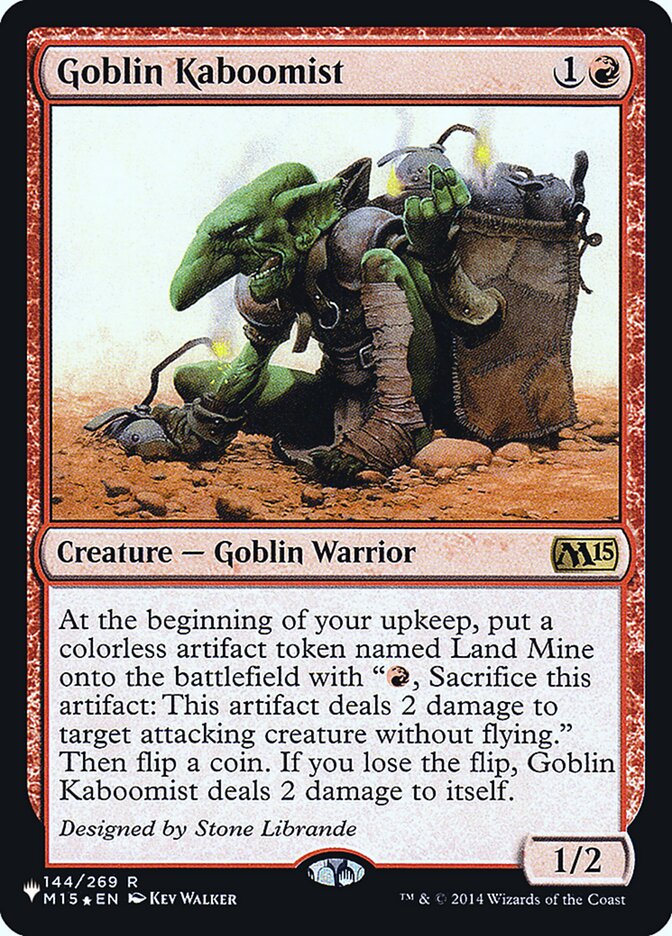 Goblin Kaboomist [Secret Lair: Heads I Win, Tails You Lose] | Empire Gaming NC