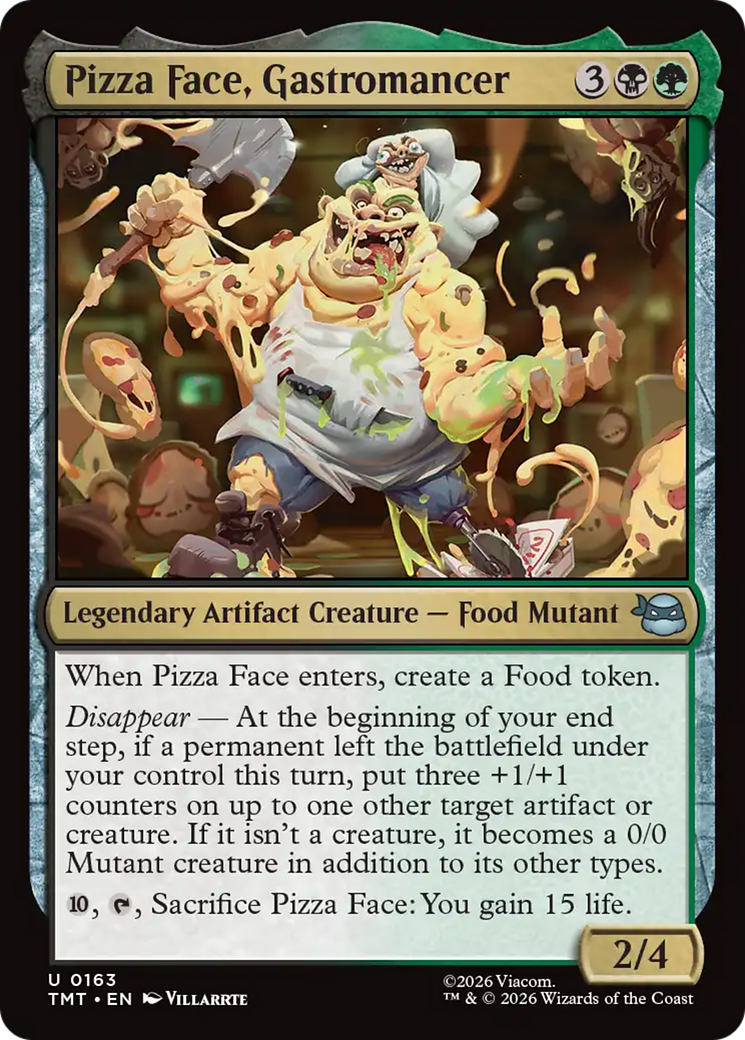 Pizza Face, Gastromancer [Teenage Mutant Ninja Turtles] | Empire Gaming NC