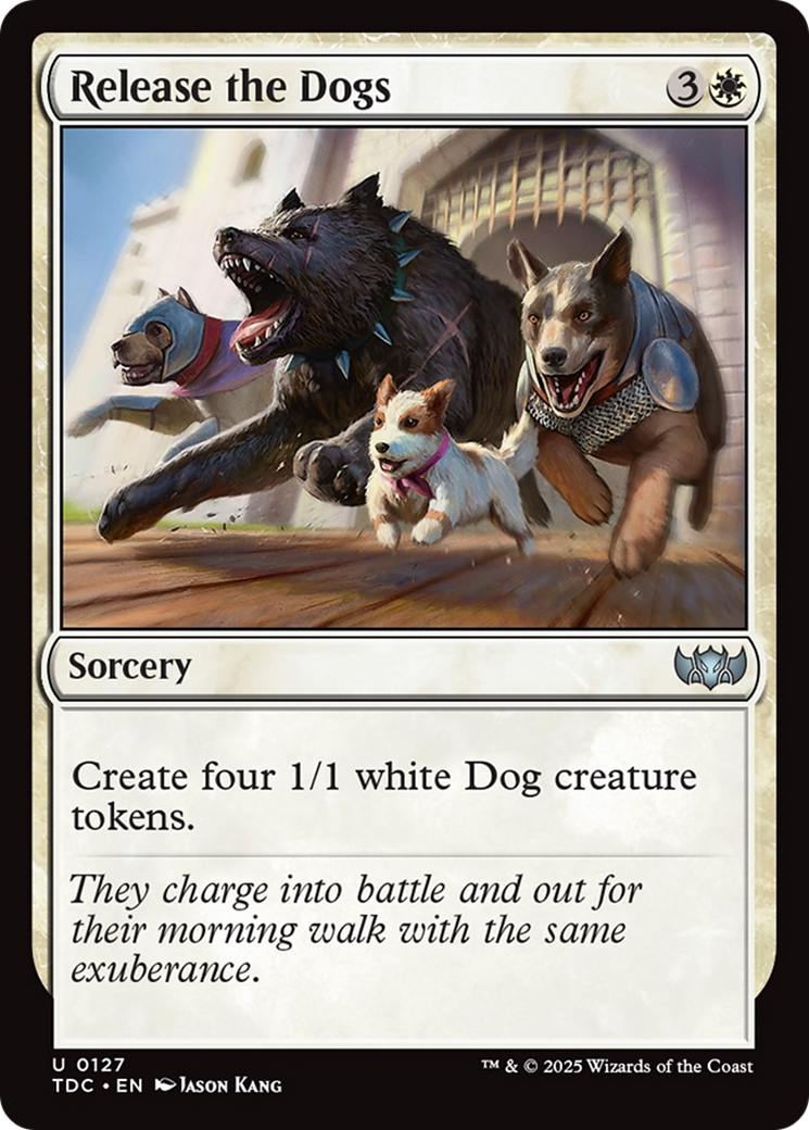Release the Dogs [Tarkir: Dragonstorm Commander] | Empire Gaming NC