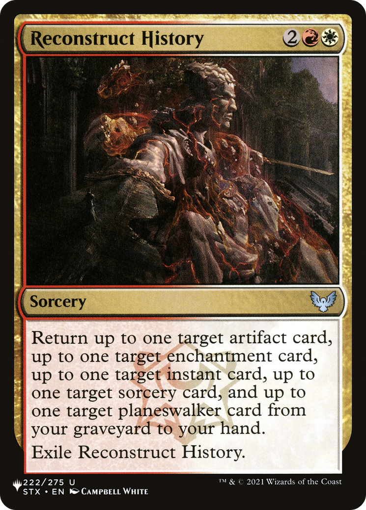Reconstruct History [The List] | Empire Gaming NC