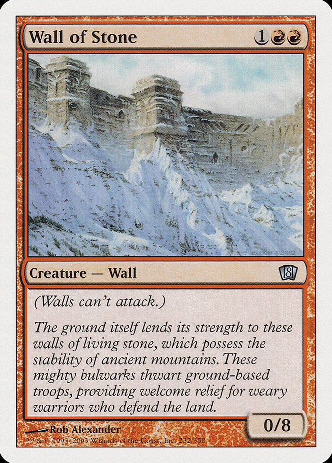 Wall of Stone [Eighth Edition] | Empire Gaming NC