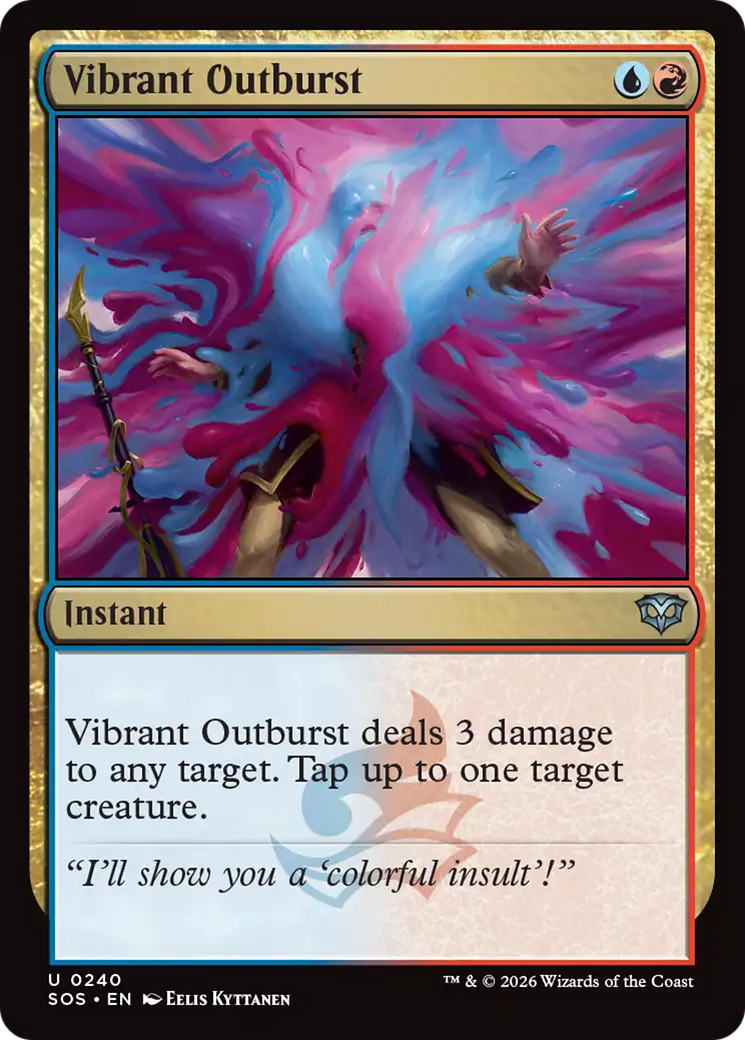 Vibrant Outburst [Secrets of Strixhaven] | Empire Gaming NC