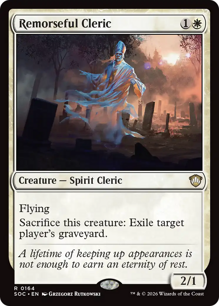 Remorseful Cleric [Secrets of Strixhaven Commander] | Empire Gaming NC
