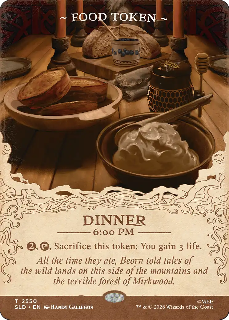 Food Token (2550) [Secret Lair Drop Series] | Empire Gaming NC