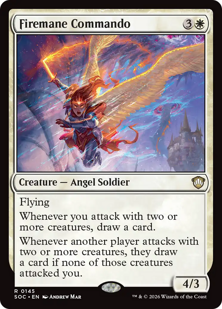 Firemane Commando [Secrets of Strixhaven Commander] | Empire Gaming NC