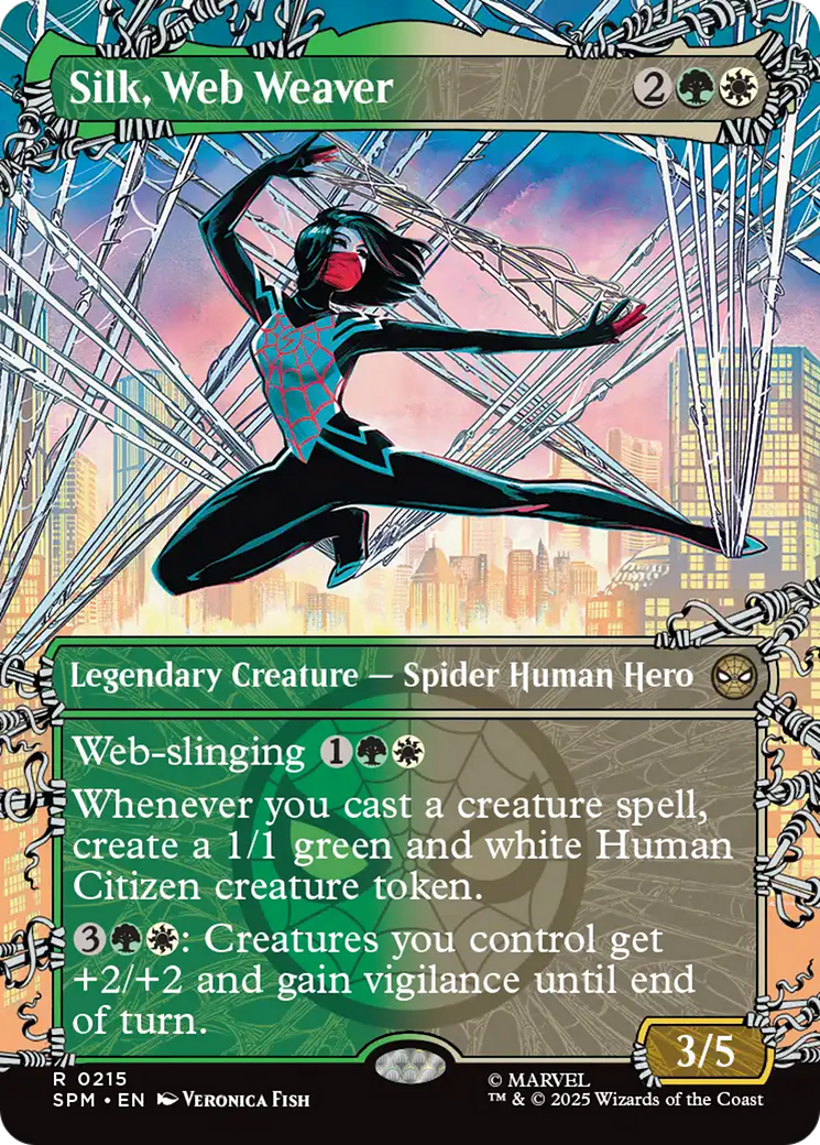 Silk, Web Weaver (Borderless) [Marvel's Spider-Man] | Empire Gaming NC