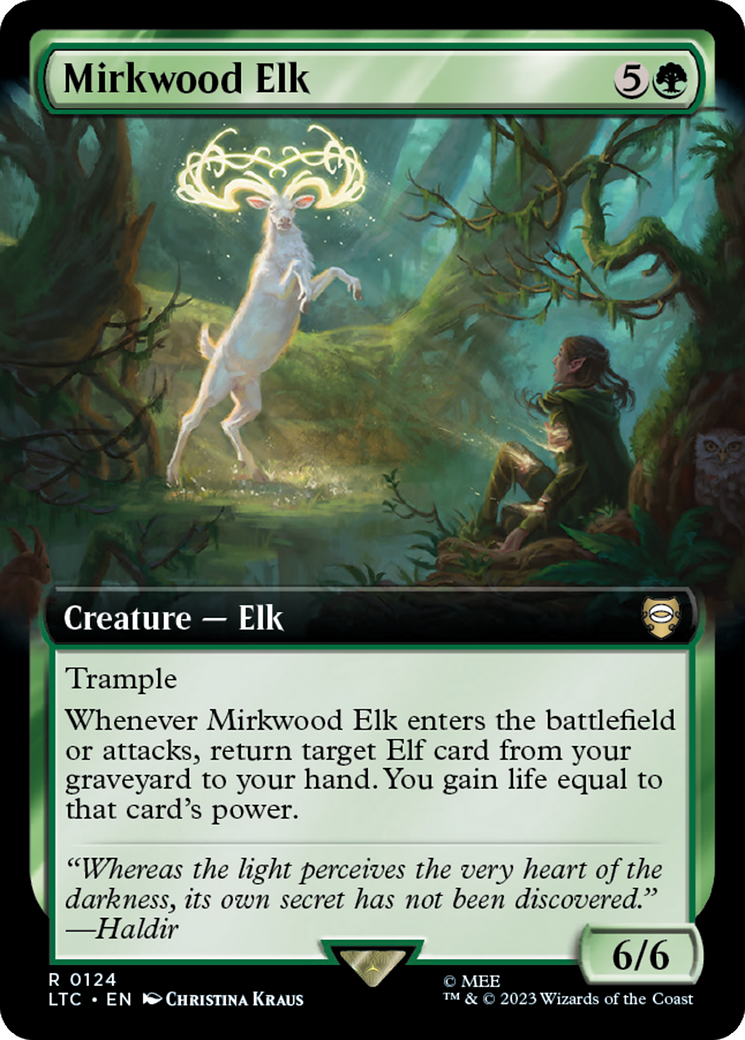 Mirkwood Elk (Extended Art) [The Lord of the Rings: Tales of Middle-Earth Commander] | Empire Gaming NC