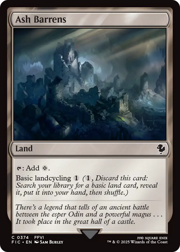 Ash Barrens [FINAL FANTASY Commander] | Empire Gaming NC