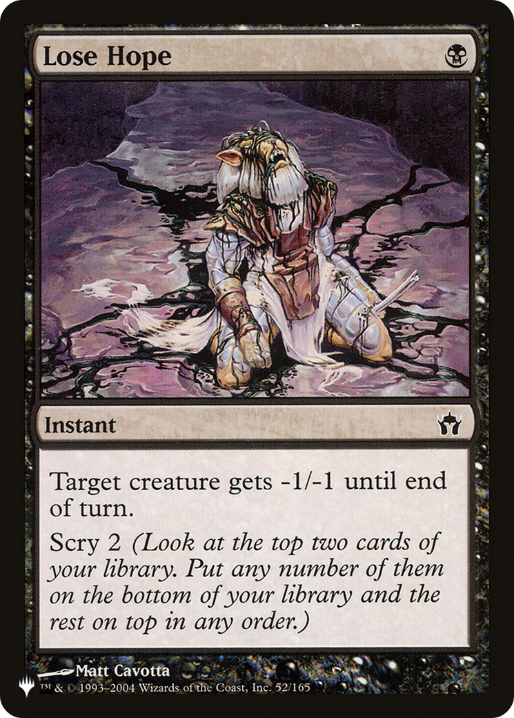 Lose Hope [The List] | Empire Gaming NC