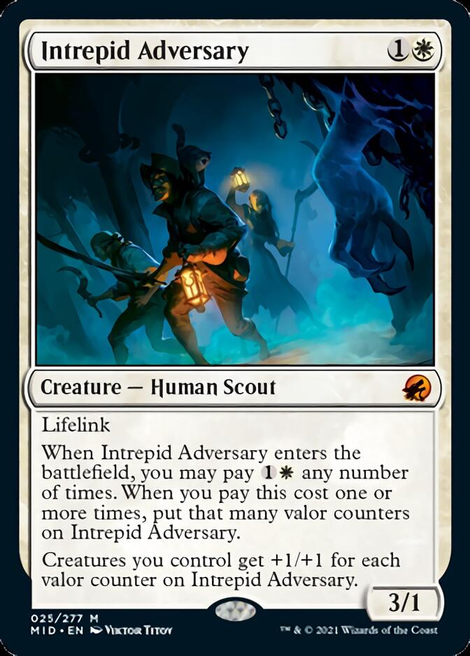 Intrepid Adversary [Innistrad: Midnight Hunt] | Empire Gaming NC