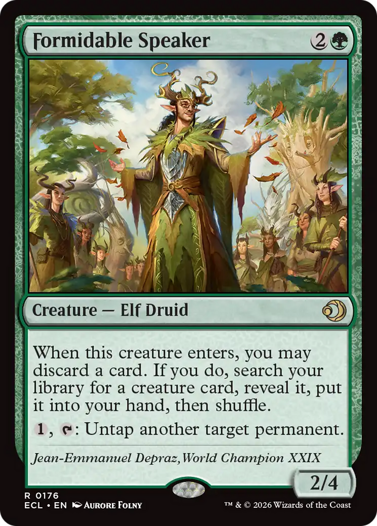 Formidable Speaker [Lorwyn Eclipsed] | Empire Gaming NC