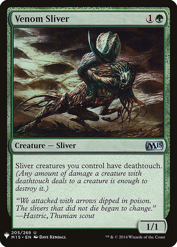 Venom Sliver [Mystery Booster] | Empire Gaming NC