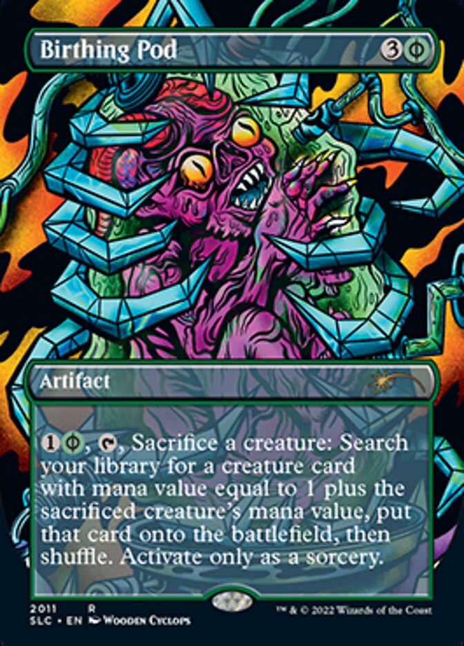 Birthing Pod (Borderless Alternate Art) [Secret Lair Countdown Kit] | Empire Gaming NC