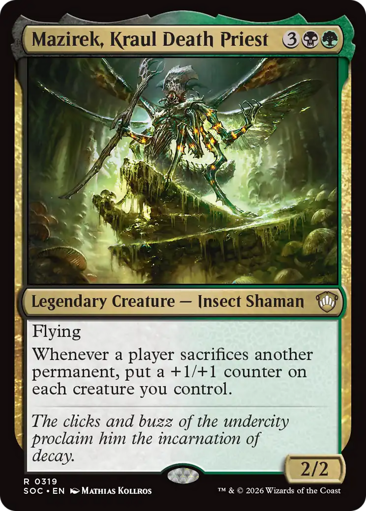 Mazirek, Kraul Death Priest [Secrets of Strixhaven Commander] | Empire Gaming NC